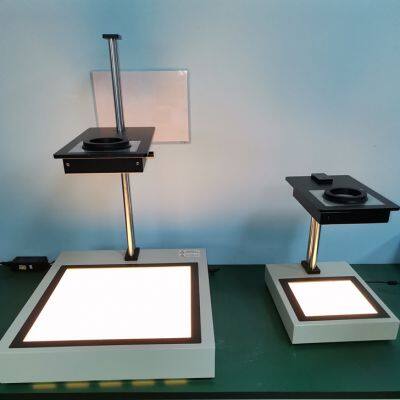 Large field Glass Polarimeter testing glass sheet