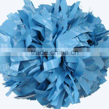 Wet Look Light Blue Pom Poms