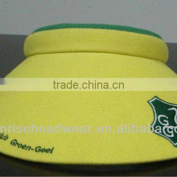 custom microfiber big sun visor