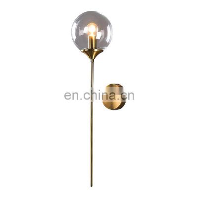 Danish Design Wall Lamp Simple Creative European Led Wall Lamps Decoration Glass Wall Lamp E14