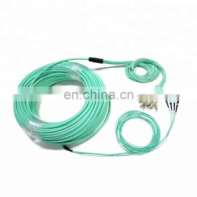 Factory Customized 48 Fiber 96 Fiber OM4 MTP/MPO LC Breakout Cable