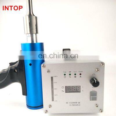 Digital ultrasound 20khz ultrasonic hand held welder for riviting welder and cutter