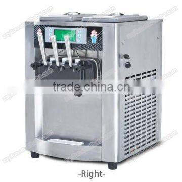 CE Hot Sale 3 Flavors Soft Serve Ice Cream Machine ,Commercial Ice Cream Making Machine For Sale photo-3