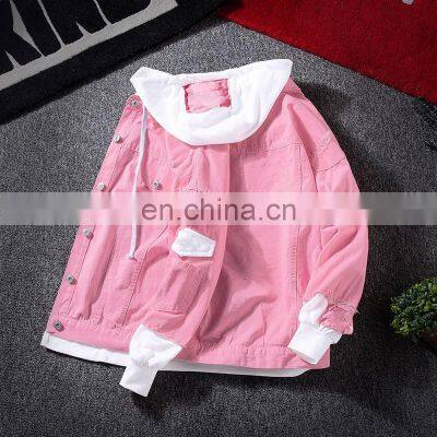 In Stock Ryder Cap Crop Wholesale Blank Varsity Vuori Super Baby Work Christmas Pajama Plu Size Men's Jacket photo-3