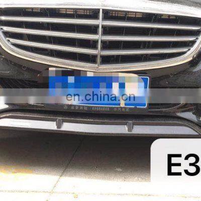 Honghang Auto Accessories Wholesale High Quality Black Front Lip For Benz E New Class W213 2017 2018 2019 2020 2021 photo-3