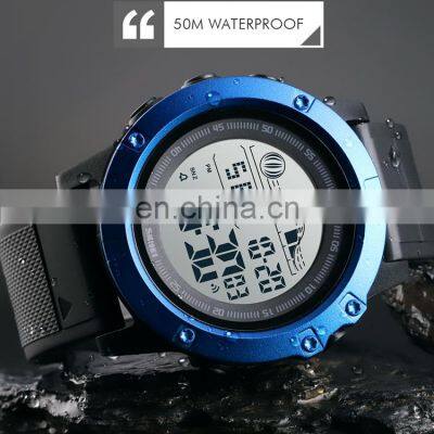 Skmei 1476 Digital Chronograph Resin Strap Camouflage Military Sport Montre Homme Men's Countdown Watch photo-3