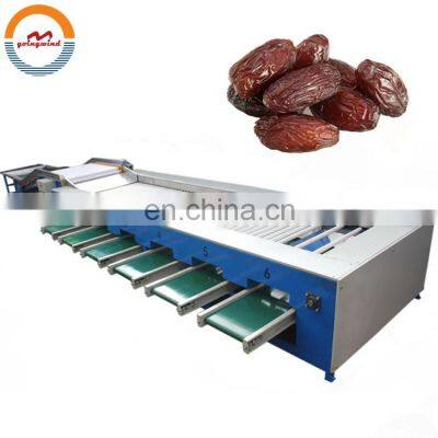 Automatic dates grading sorting machine auto medjool date size small grader and sorter equipment machinery cheap price for sale