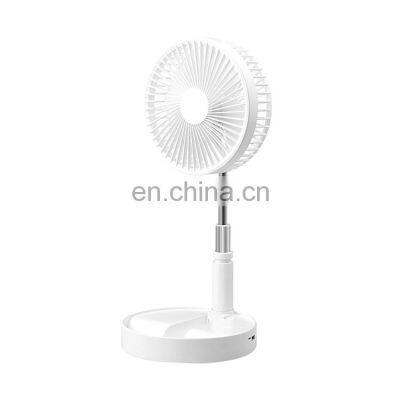 Top premium USB fans retractable style desk fans factory directly sales portable telescope fan for travel