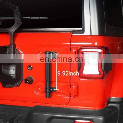 Antenna Mount Flagpole HolderTailgate Hinge Mount Single Flag For Jeep Wrangler JK JL photo-4