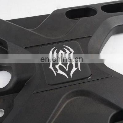 Reinforced Tailgate Hinge+reinforced Spare Tire Rack for Jeep Wrangler JK Car Bumper Auto Parts 4x4