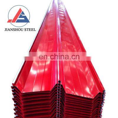 high quality color coated galvanized steel plate 0.3mm gi corrugated roofing steel sheet