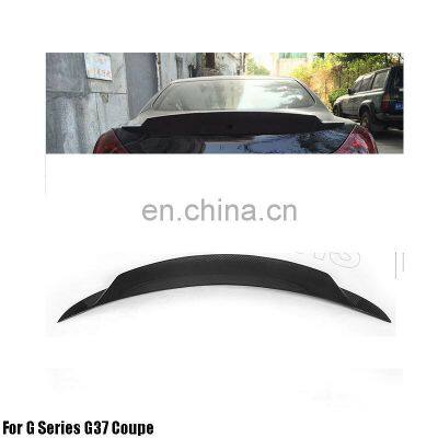 Carbon Fiber Car Spoiler For G Series G37 Coupe 2009-2013 Rear Spoiler photo-3