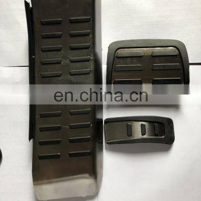 Car Foot Gas Rest Plate Cover Wholesale Auto Car Break Accelerator Pedals Brake Clutch Gas Oil Footrest Pedal Pad For Audi A4