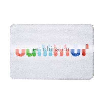 2022 High quality  anti slip absorb microfiber bath mat