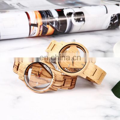 GOHUOS 17100 Women Luxury Quartz Analog Personalized Wooden Watches Unique Watch For Men