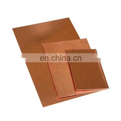 Factory Wholesale 99.9% Pure Copper Sheets For Sale