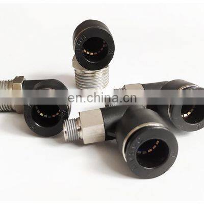 PL6-01 PL6-02 PL8-01 PL8-02 PL8-03 PL8-04 PL10-02 PL12-02 High Quality PL Right Angle Push-in Fittings Pneumatic Quick Coupler photo-4