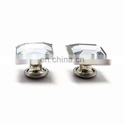 Best Selling 10mm Square Crystal Rivet For Leather photo-4