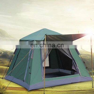 New Product Wholesale Camping Waterproof Family Large Space Double Layers Automatic Tent photo-5