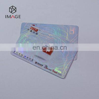 Custom Transparent Thermal Transfer Hologram Ribbon for PVC ID Cards photo-4
