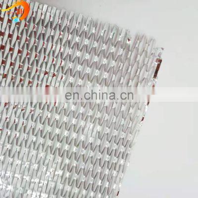 Fireproof expanded aluminum foil air filter mesh