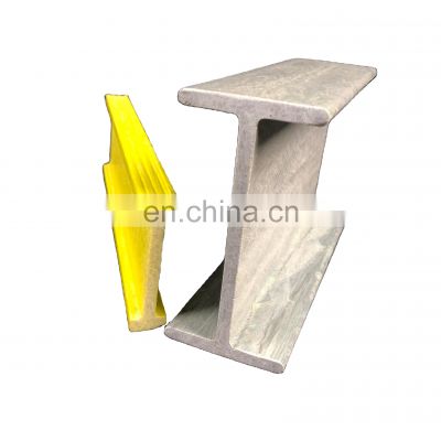 Pultruded structural fiberglass reinforced plastic frp pultured I/H beam