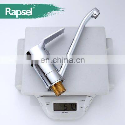 Rapsel Moder Design Brass Long Spout Bathroom Basin Faucet photo-5