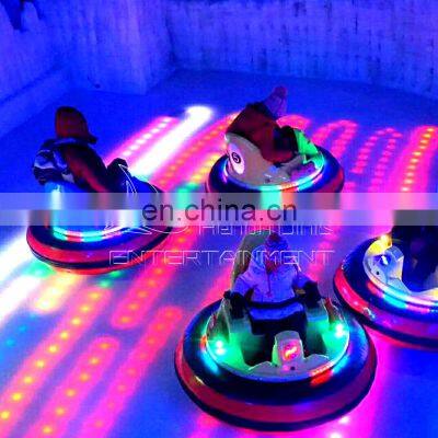 Indoor kids battery ice bumper car with laser gun for sale