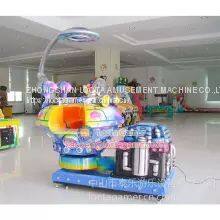Guangdong Zhongshan Tai Le Play Children's Indoor Video Game Rocking Car Rocking Machine Waterproof Supermarket Business Circle Coin-operated Self-service Space Flying Saucer Lifting Rotation photo-2