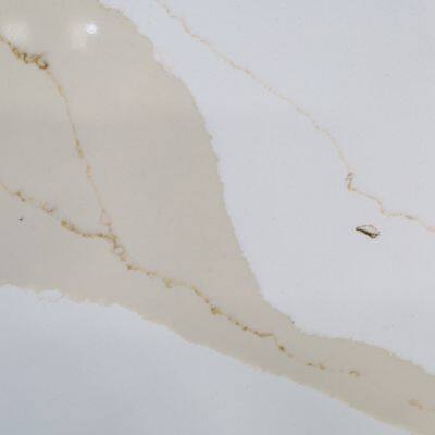 Code：7241，Calacatta Artificial Stone Quartz Slab Kitchen Countertops photo-3