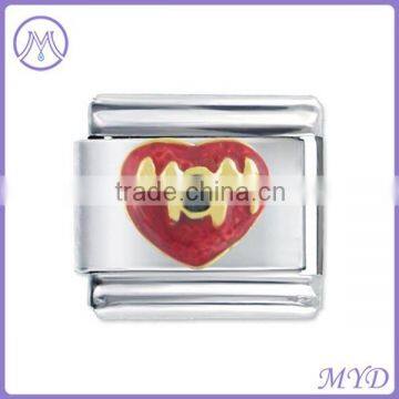 Mother's Day Mom and Flower Italian Charms in 304 Stainless Steel Bracelet photo-5