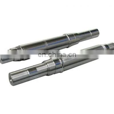 High precision custom large forged steel machining shaft