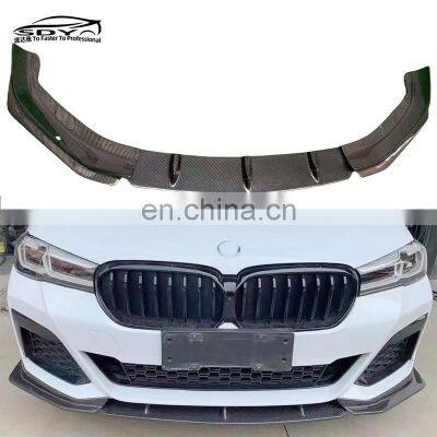 G30 LCI High Quality Carbon Fiber FD Style Front Lip  Front Bumper Lip Front Splitter For BMW 5 Series G30 LCI