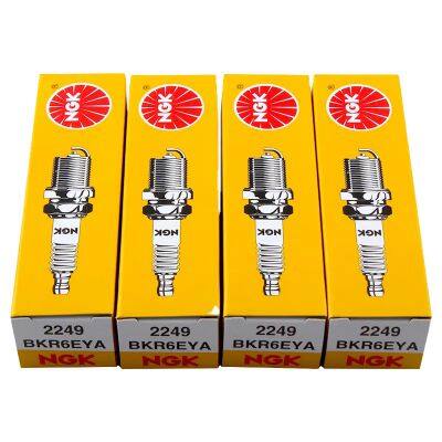 Fast Delivery Original Genuine N G K Spark Plug Nickel Alloy BKR6EYA 2249 Candle Car Engine Spark Plug photo-2