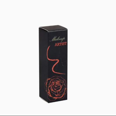 Wholesale custom size printed brown kraft paper cosmetic packaging box