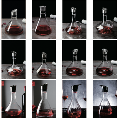 Glassware- Handmade, Crystal Glass, Glasses for Wine, Cocktails, Beer, Liquor, Spirits, Bailie and General Use. Wine Decanter and Baijiu Dispenser photo-2