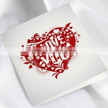 decoration letters greeting card