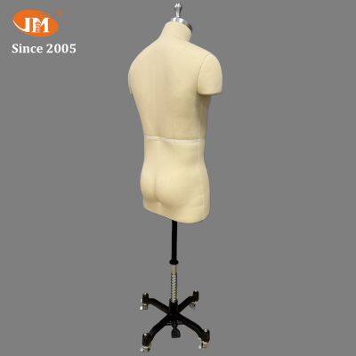 JUN MEI Custom Men's Half-Body Dress Form for Pattern Making, Professional Tailoring Mannequin for Accurate Men's Garment Design photo-3