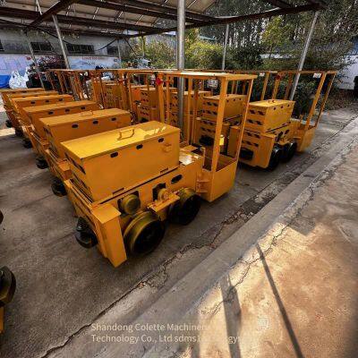Mining electric locomotive 2-ton small battery-powered track traction locomotive