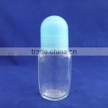 50ml Empty Glass Roll On Bottle