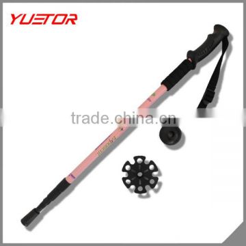 4 section inner lock retractable aluminum trekking pole                        
                                                                                Supplier's Choice