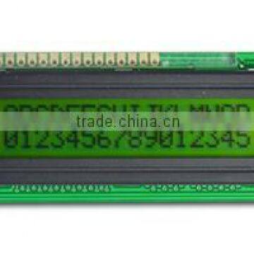 16x2 lcd module display support 3SPI or IIC interface with AIP31068 controller and LED backlight