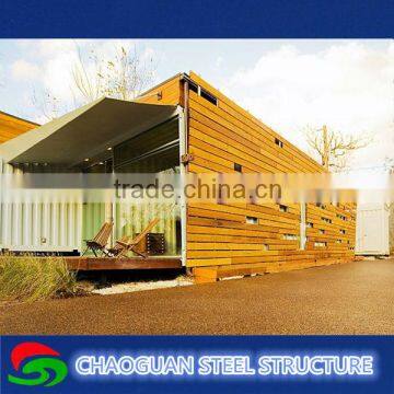 China 20ft luxury prefab shipping container homes for sale prices with low cost