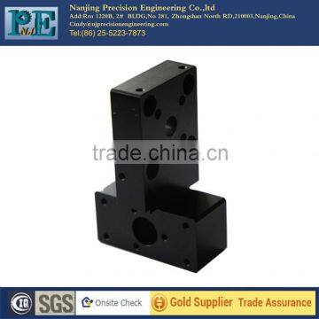 Precision cnc milling black oxide coating square auto parts