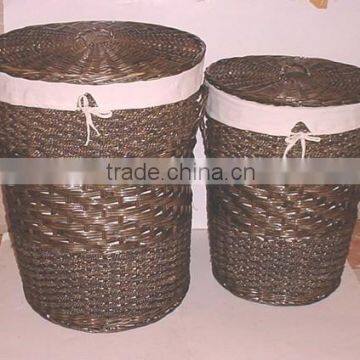 8 pcs hampers & baskets set for lanudry/living room /shoes storaged