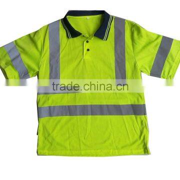 short-sleeve hi-vis reflective T-shirt