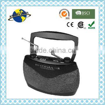 Handbag style am fm portable radio