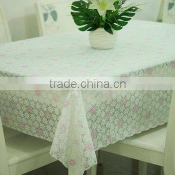 nonwoven backing pvc table cloth