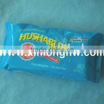 spunlace tissue, nonwoven wet wipe, wet spunlace wipe, wet tissue, wet napkin