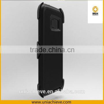 Case for Samsung S6 Edge/S7 Edge Armor Hybrid Robot Phone Case With Full Body Covered Red photo-5